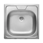 Ugradna sudopera Livinox N 244 inox Ø90 48x48cm